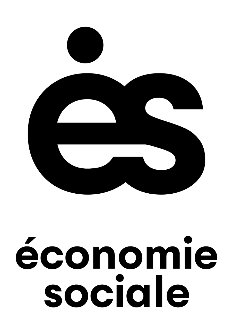 CHANTIER-EÉS-logotype-RVB-blanc@2x Logo de l'économie sociale en noir et blanc.